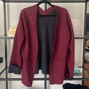 Lululemon reversible Drape Sweater